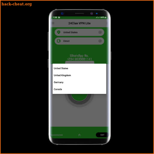 24clan VPN Lite - Free Internet For All Countries screenshot