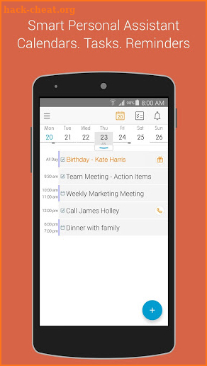 24me: To-Do, Task List & Notes screenshot