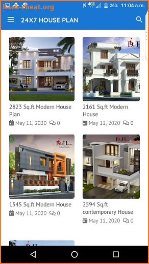 24x7 House Plan screenshot