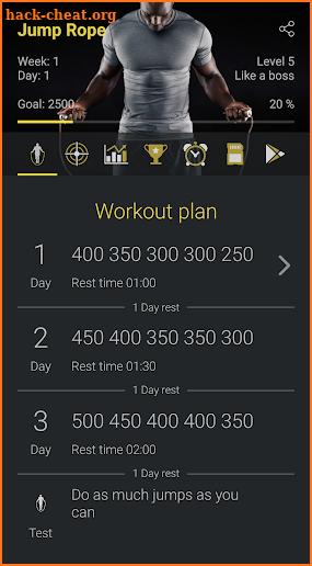 2.5K Jump Rope Workout screenshot