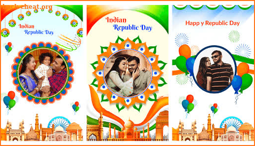 26 January Photo Frames Happy Republic Day Indian screenshot