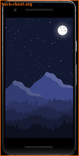 2D Mountain Landscape - Live Wallpapers screenshot