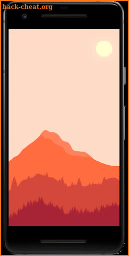 2D Mountain Landscape - Live Wallpapers screenshot