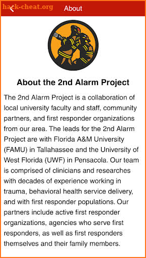 2nd Alarm Project screenshot