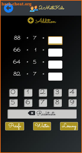 2nd grade math kids - Add, Subtract, times tables screenshot