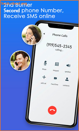 2ndBurner: Second Phone Number, Receive SMS Online screenshot