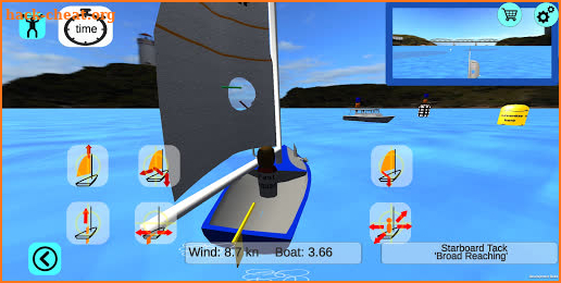 2Sail Sailing Simulator, 3D wi screenshot