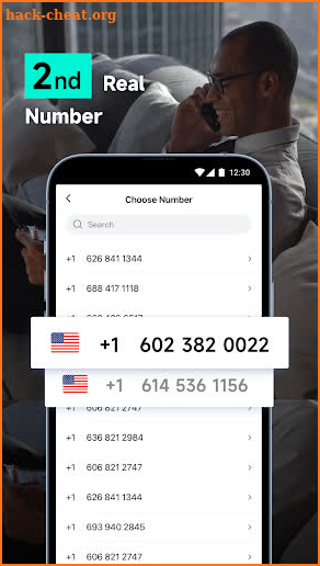 2TelNumber screenshot