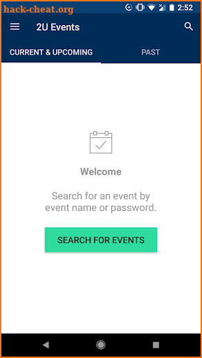 2U Events App screenshot