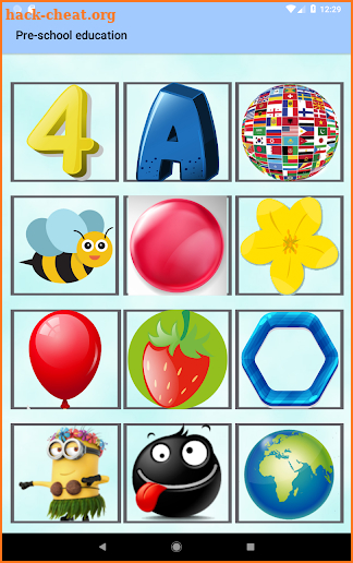 3-5 Age Educational Intelligence game for kids screenshot