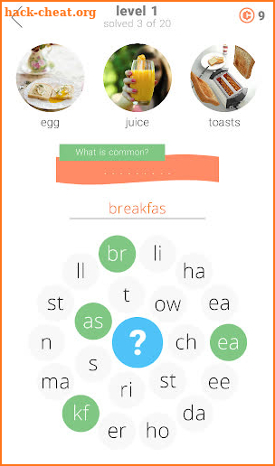 3 Circles: Word Game screenshot