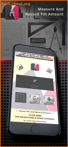 3 Grams Tilt Level Meter screenshot