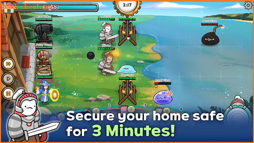 3 Minute Heroes: Card Defense screenshot