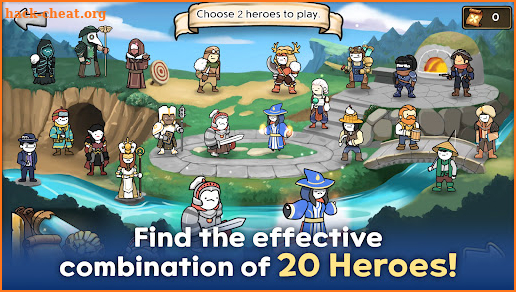 3 Minute Heroes: Card Defense screenshot