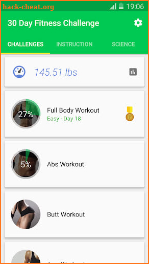 30 Day Fitness Challenge Pro screenshot