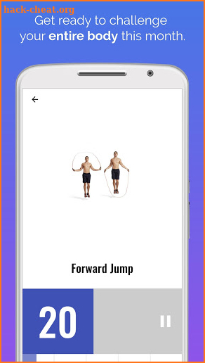 30 Day Jump Rope Fitness Challenge screenshot