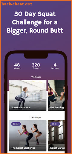 30 Day Squat Challenge screenshot