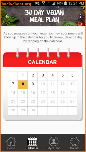 30 Day Vegan screenshot