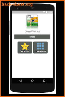 30 days chest workout challenge at home screenshot