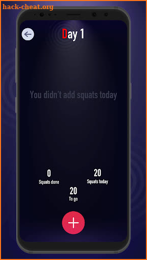 30 Days Squat Tracker screenshot