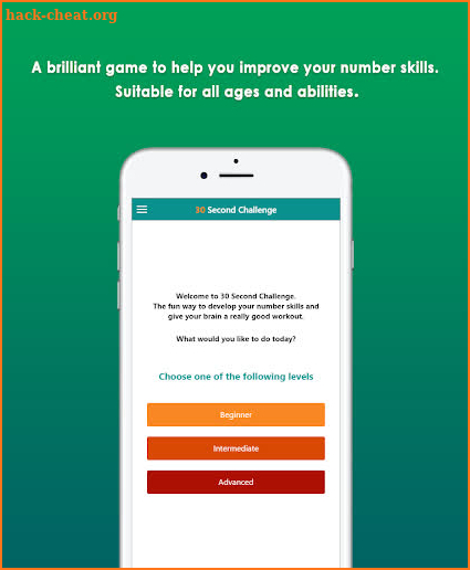 30 Second Challenge - App 1 screenshot