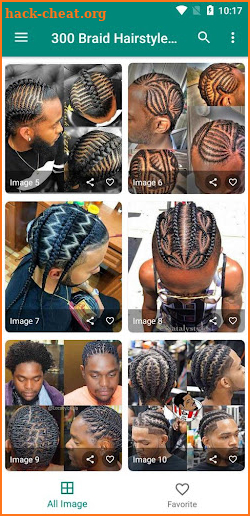 300 Black Men Braid Hairstyles screenshot