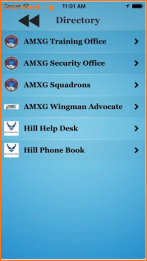 309 AMXG Hill AFB screenshot