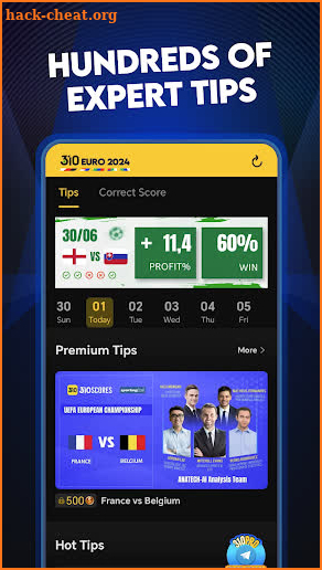 310Scores: Live Scores & Tips screenshot