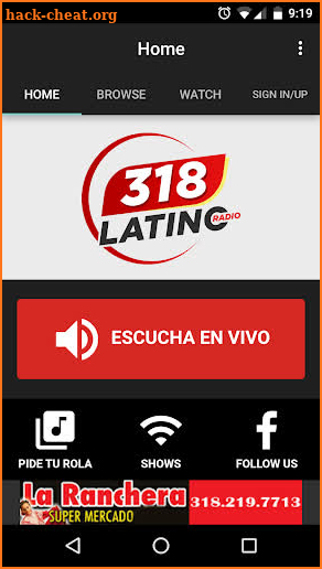 318 Latino screenshot