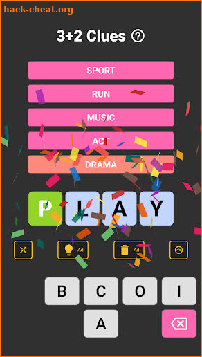 3+2 Clues Word Games screenshot