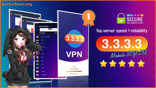 3.3.3.3 VPN - Free VPN, Faster & Safer Internet screenshot