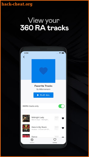 360 by Deezer screenshot