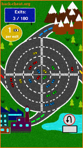 360 Roundabout - Car Stacking Puzzle Game screenshot