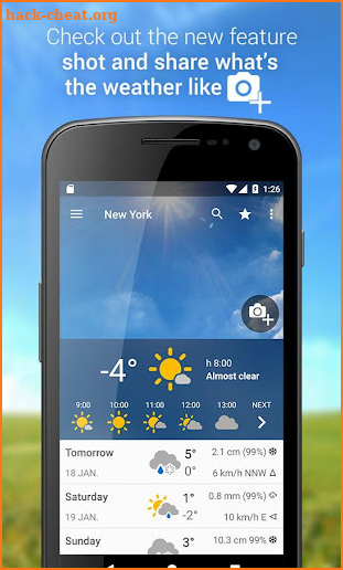 3B Meteo - Weather Forecasts screenshot