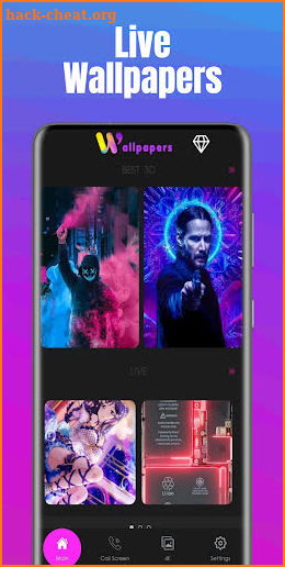 3D & Live Wallpapers screenshot