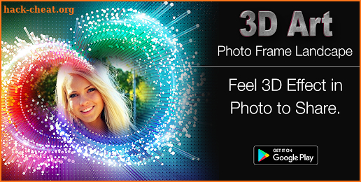 3D Art Photo Frame Landscape screenshot