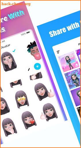 3D Avatar: emoji maker, facemoji avatar stickers screenshot