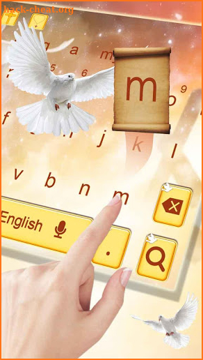 3D Bible Jesus God Lord keyboard Theme screenshot