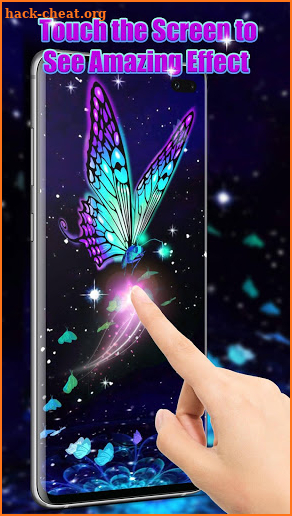 3D Butterfly Live Wallpaper screenshot