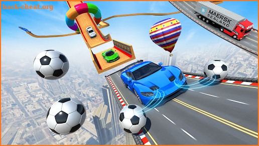 3D Car Mega Ramp Stunt Games screenshot