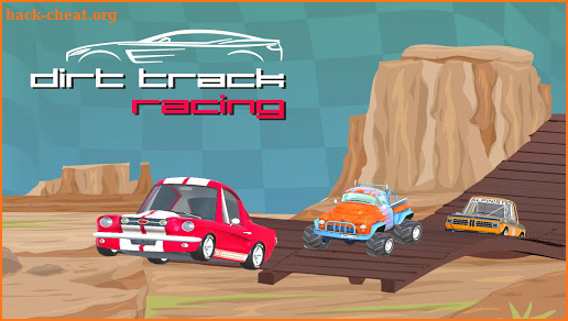 3D Cars Dirt Track Racing  Real Desert Race screenshot