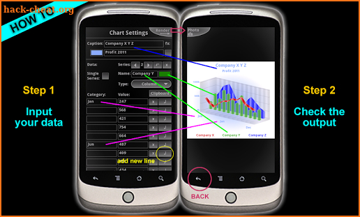 3D Charts Pro screenshot