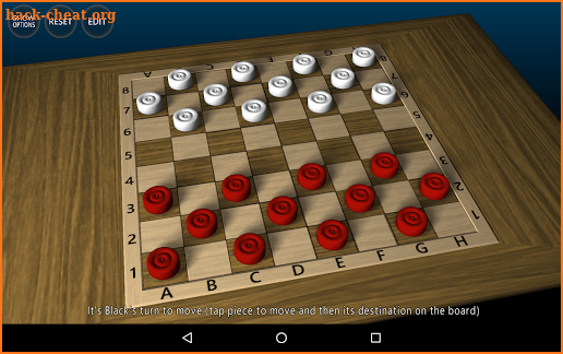 3D Checkers Game screenshot