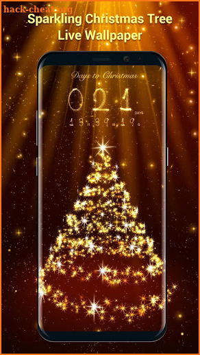 3D Christmas Live Wallpaper &Countdown Widget Free screenshot