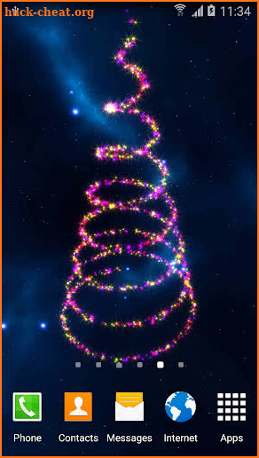 3D Christmas Tree Wallpaper screenshot