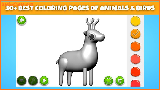 3D Coloring Book For Kids: Animal Coloring Pages screenshot