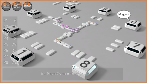 3D Dominoes screenshot