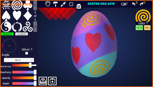 3D Easter Egg Coloring 2019 screenshot