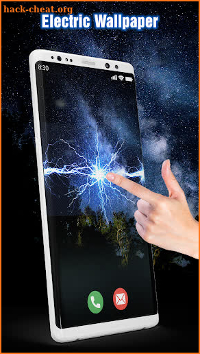 3D Electric Live Wallpaper screenshot