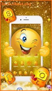 3D Emoji Theme screenshot